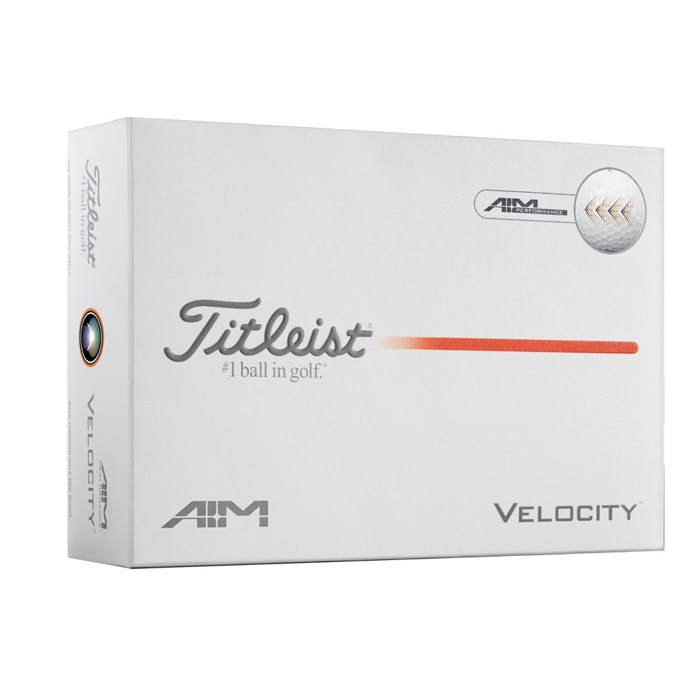 TITLEIST Titleist Velocity AIM Dozen Golf Balls