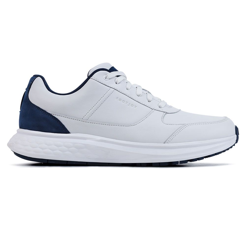 FOOTJOY Footjoy Hampton Golf Shoes White Navy 50085