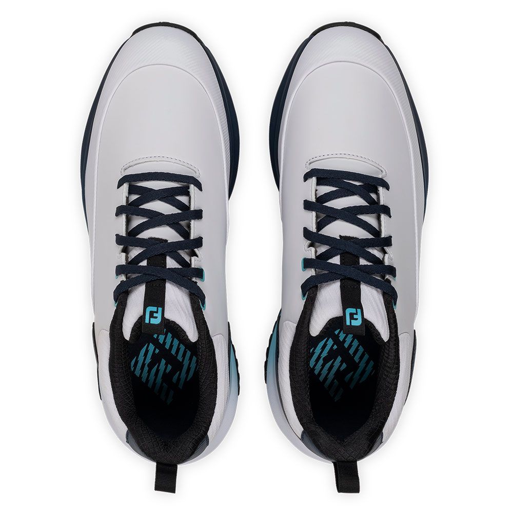 FOOTJOY Footjoy Tour Rival Golf Shoes White Navy 56971