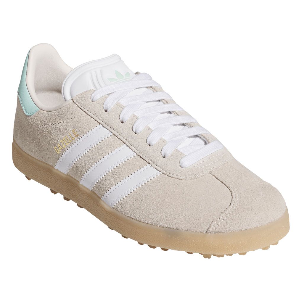 ADIDAS ORIGINALS adidas Originals Ladies W Gazelle Golf Shoes Cloud White Mint HP7075