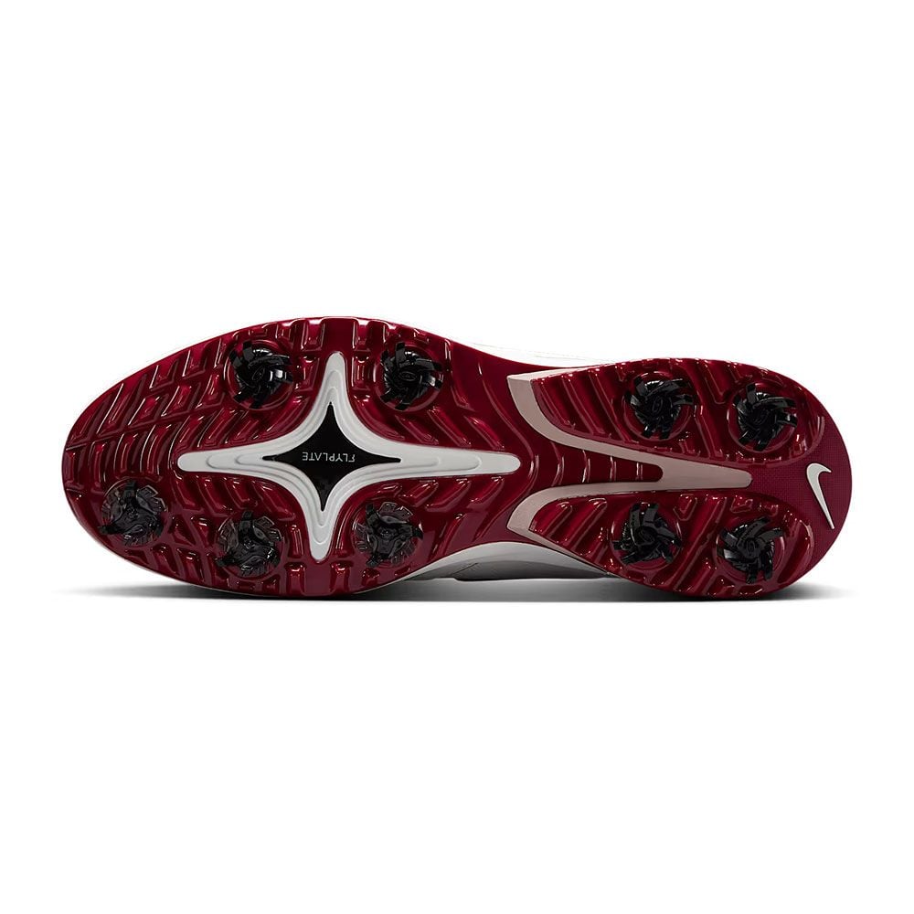 NIKE Nike Victory Tour 4 Golf Shoes White Grey Red