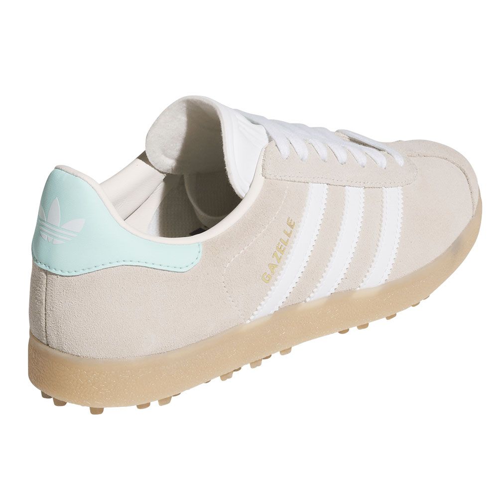 ADIDAS ORIGINALS adidas Originals Ladies W Gazelle Golf Shoes Cloud White Mint HP7075