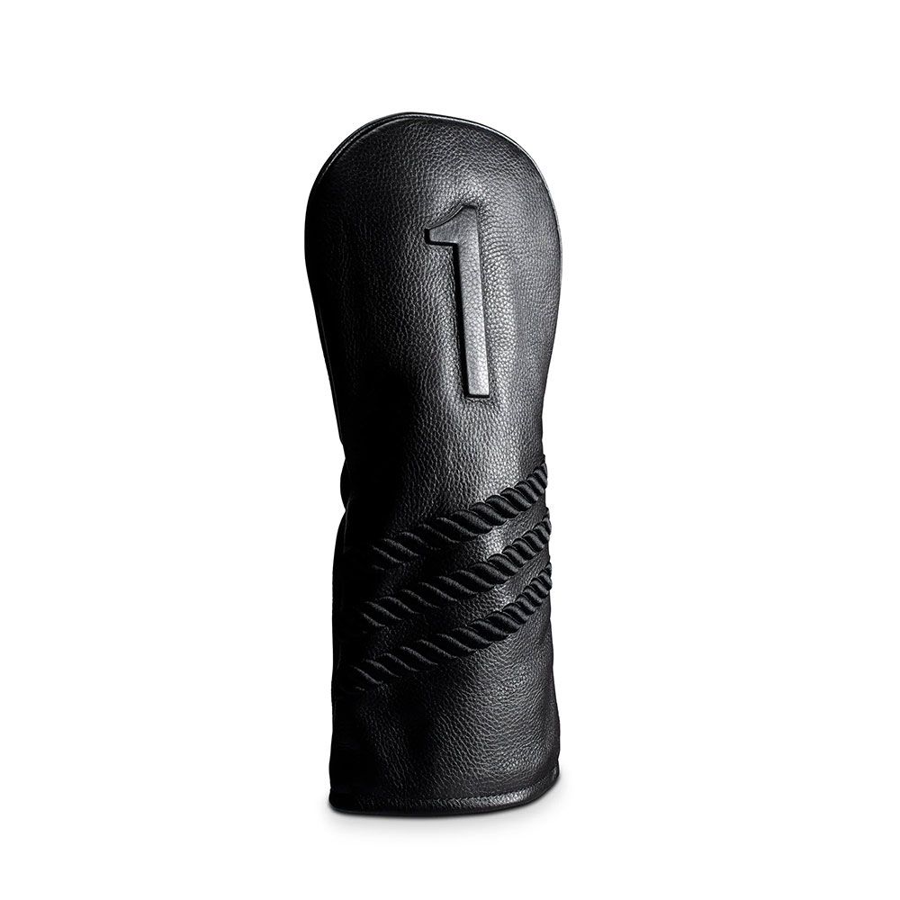 VESSEL Vessel Lux Embossé Driver Headcover Striped Black