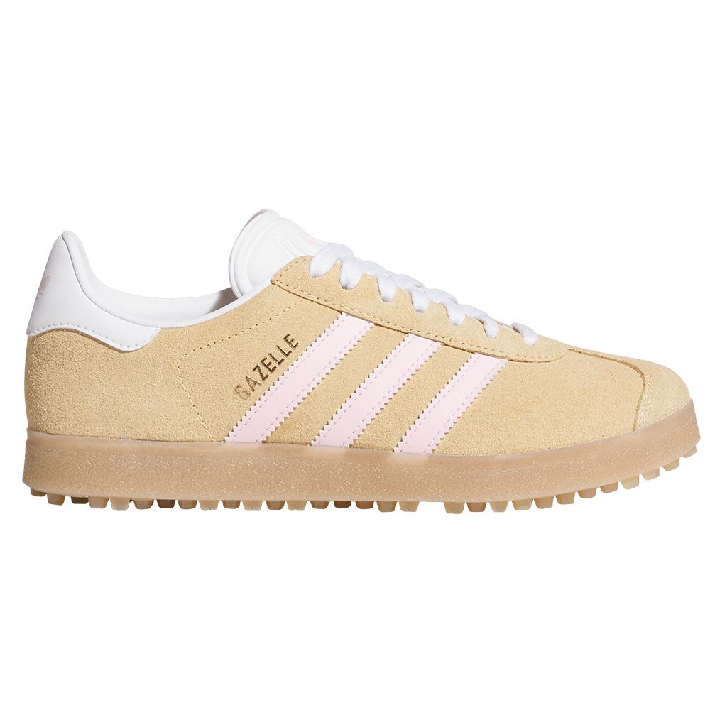 ADIDAS ORIGINALS adidas Originals Ladies W Gazelle Golf Shoes Ice Tan Pink JR4471