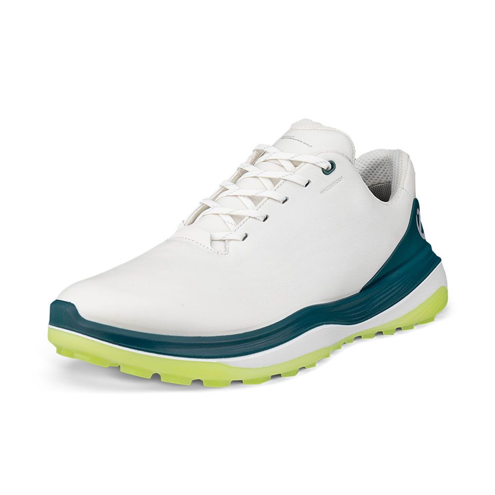 ECCO Ecco LT1 Golf Shoes White Baygreen