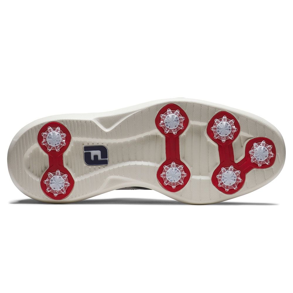 FOOTJOY Footjoy Traditions Limited Edition Golf Shoes White Red 57958