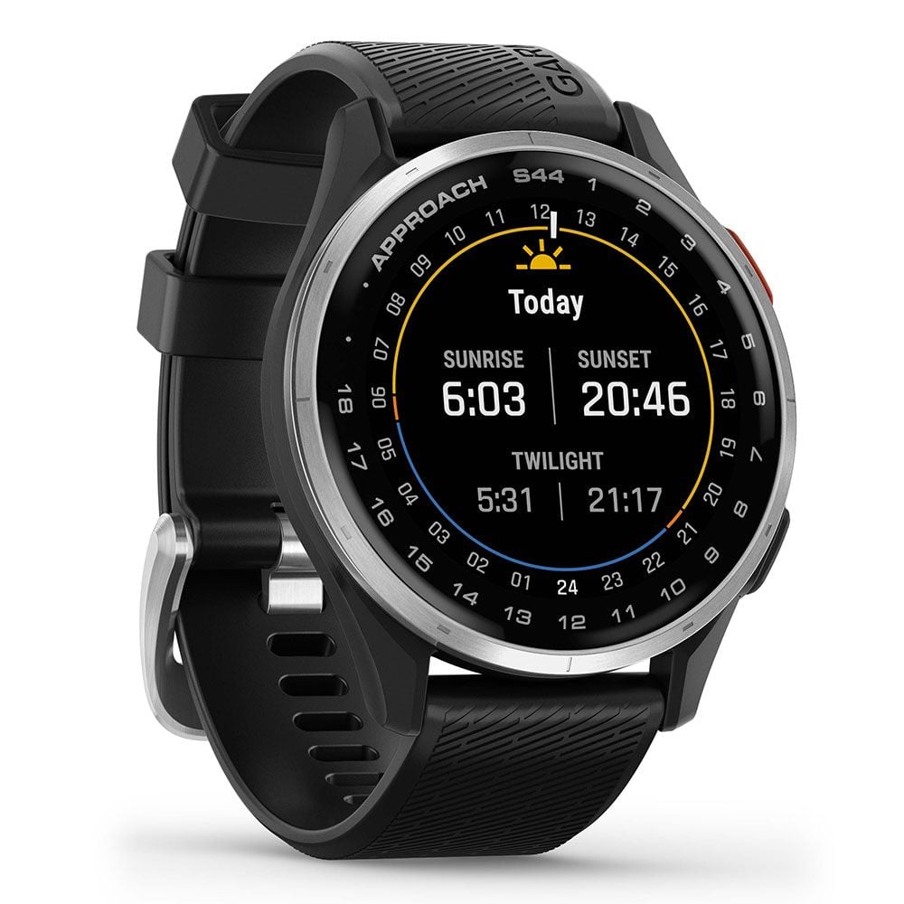 Garmin Approach S44 Watch Black | Silvermere Golf