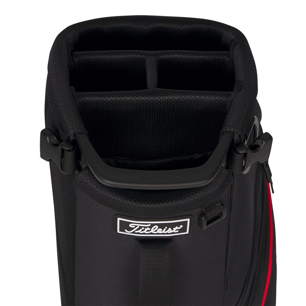 TITLEIST Titleist Playes S4 Carry Bag Black Red White