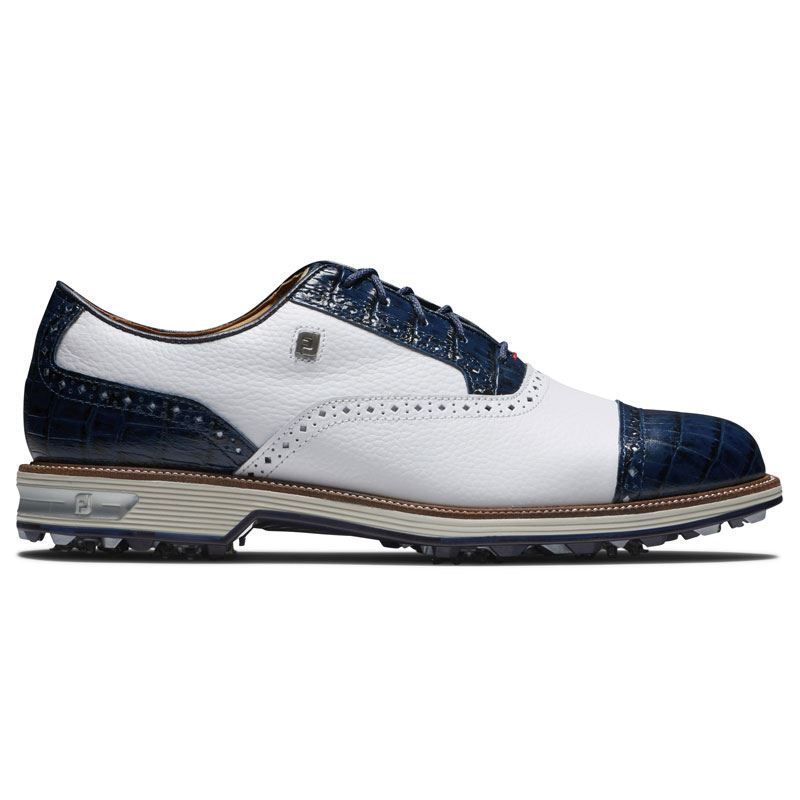 FOOTJOY FootJoy Premiere Series Tarlow Golf Shoes - White/Navy - 53904