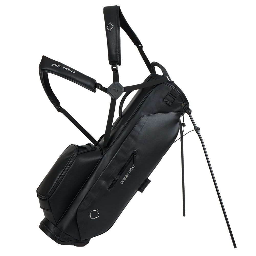 COBRA Cobra Premium Stand Bag Black Silver