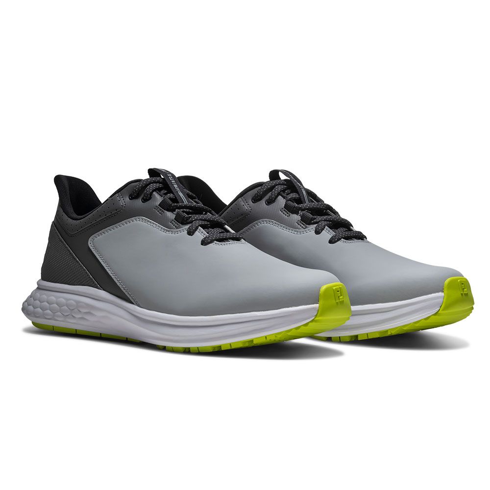 FOOTJOY Footjoy Pulse Golf Shoes Grey Lime 54709