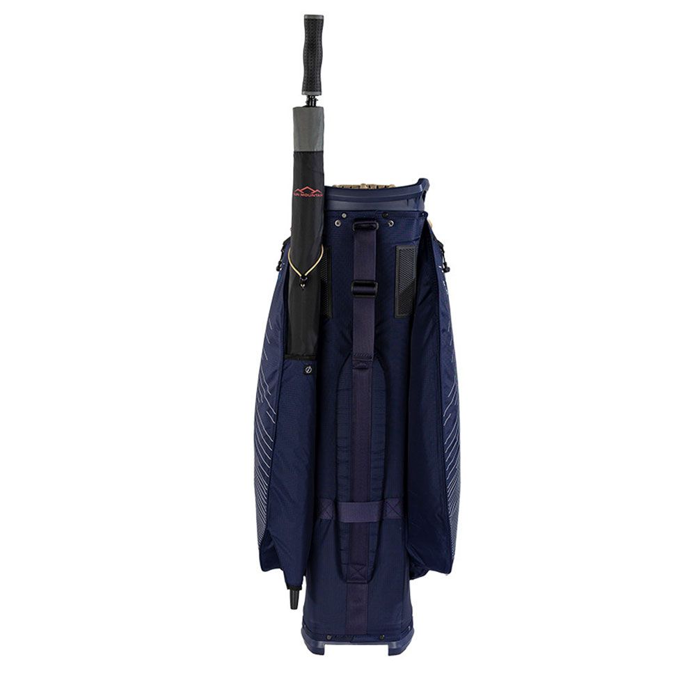 SUN MOUNTAIN Sun Mountain C-130 H2NO 14-Way Cart Bag Navy Gold White