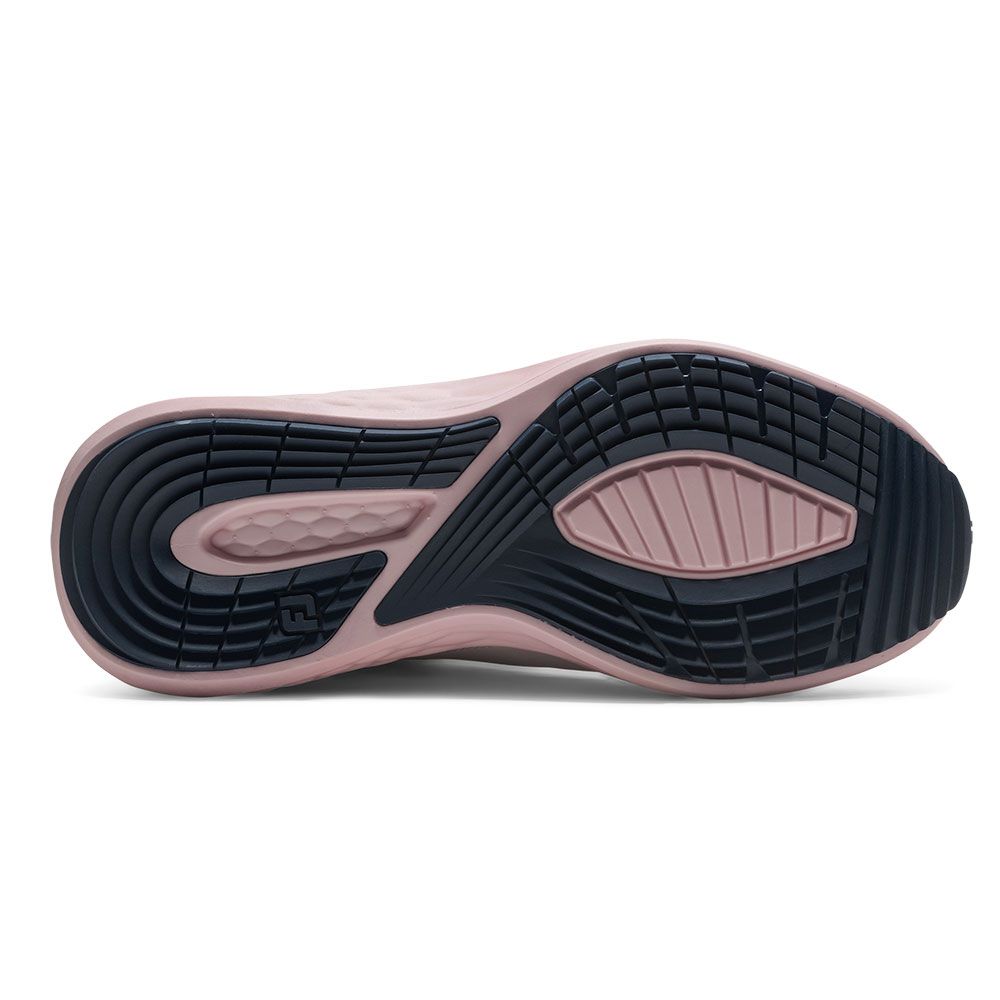 FOOTJOY Footjoy Womens PULSE Golf Shoes White Pink 93848
