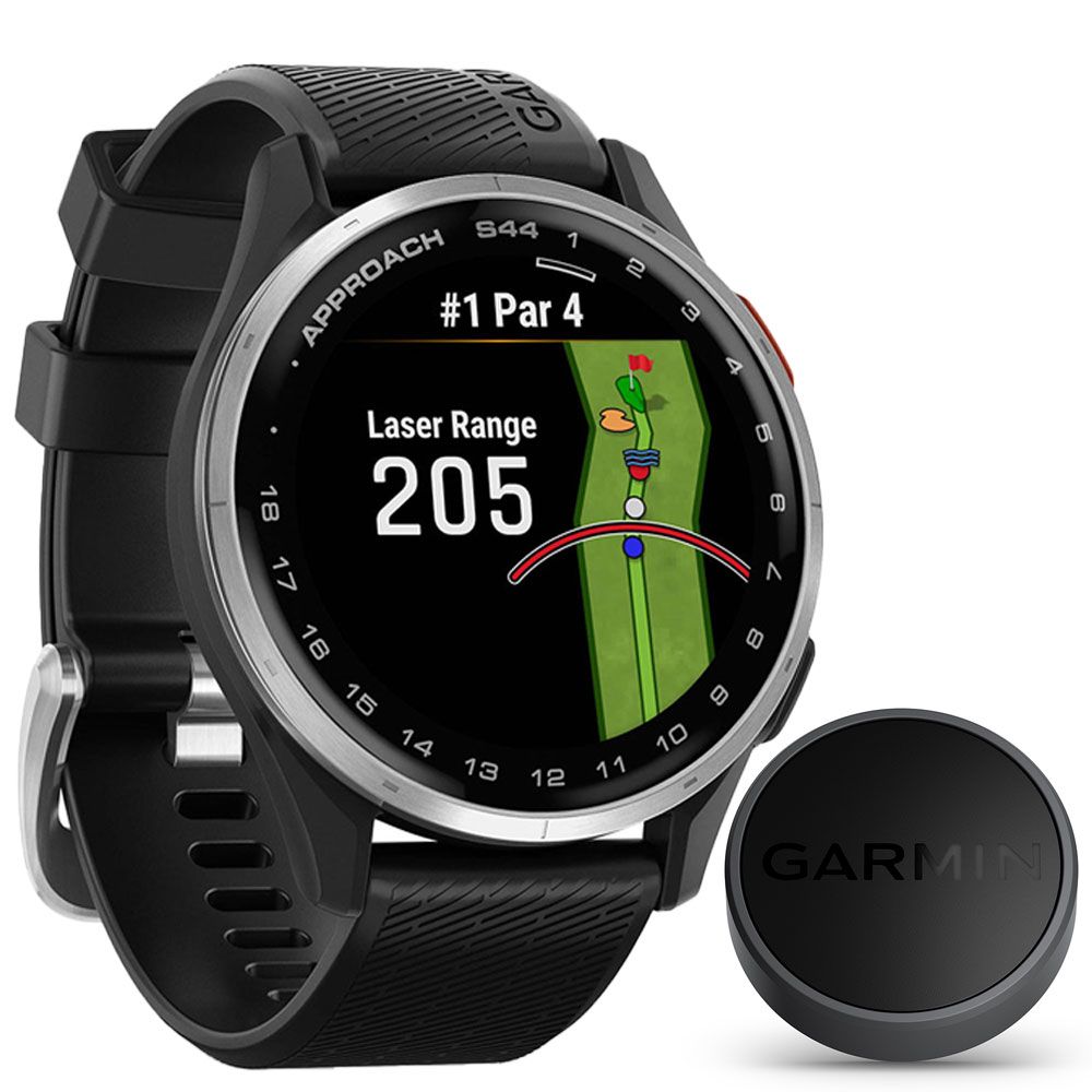 GARMIN Garmin Approach S44 Watch & CT1 Tags Black