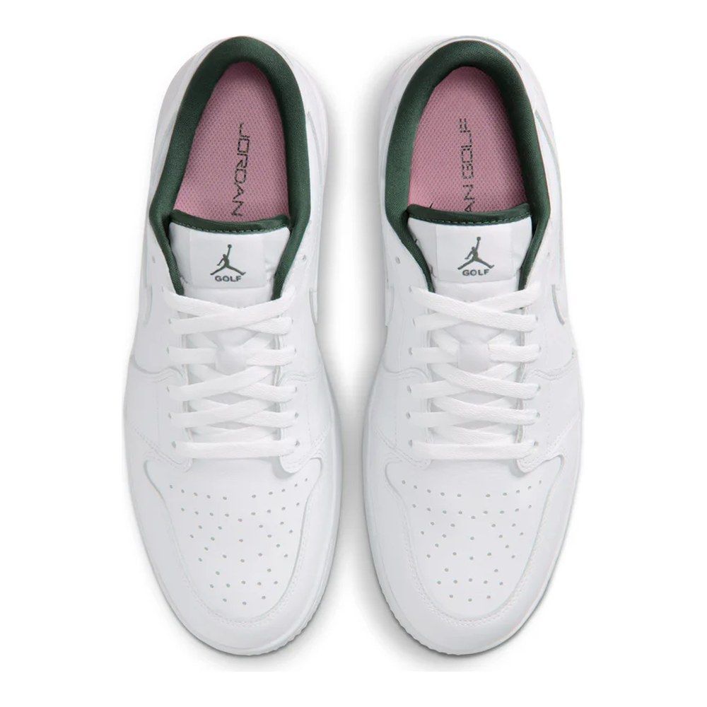 JORDAN Nike Air Jordan 1 Low Spiked Golf Shoes White
