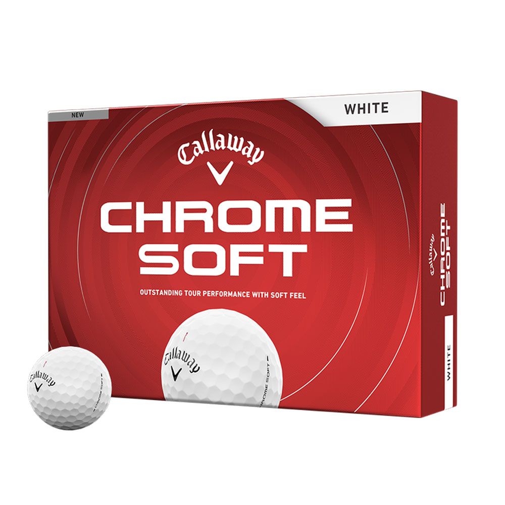 CALLAWAY Callaway Chrome Soft Dozen Golf Balls