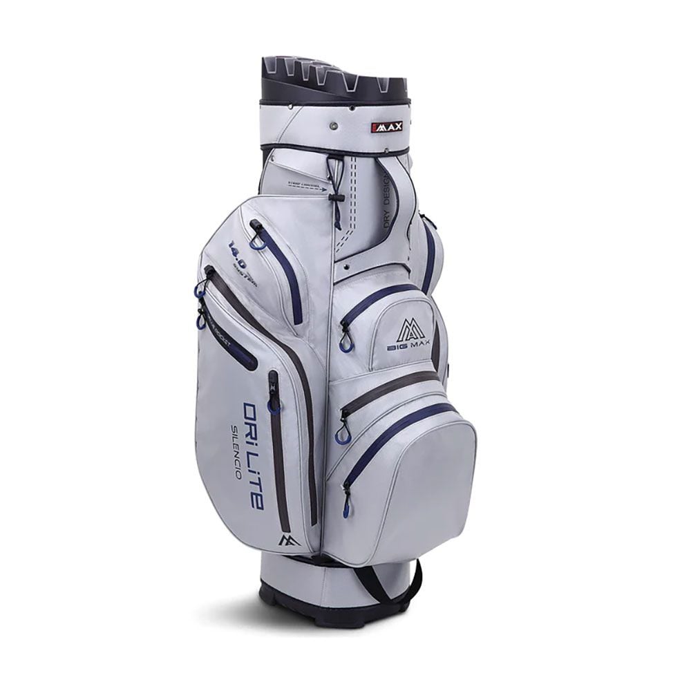 BIG MAX Big Max DRI LITE Silencio 2 Org Cart Bag Silver/Navy
