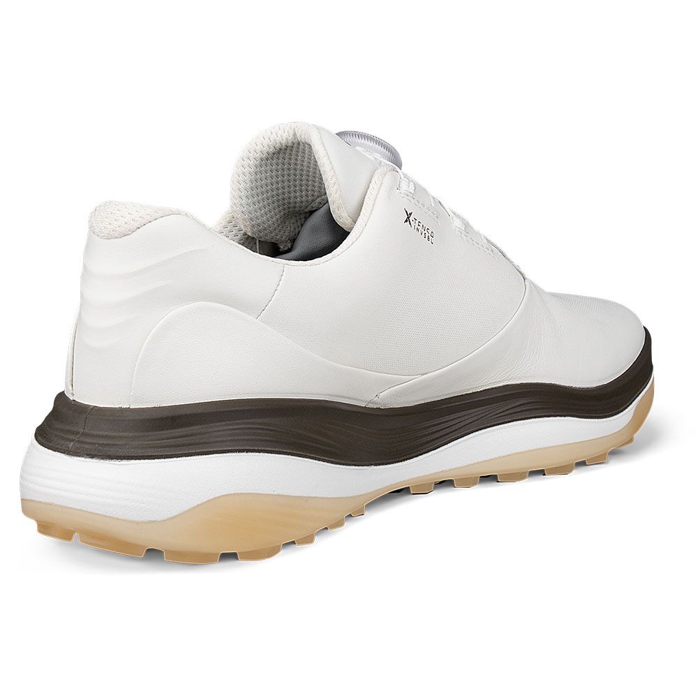 ECCO Ecco LT1 BOA Golf Shoes White Tarmac