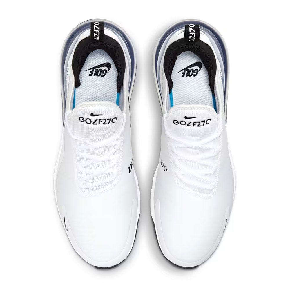 NIKE Nike Air Max 270 Golf Shoes White Black