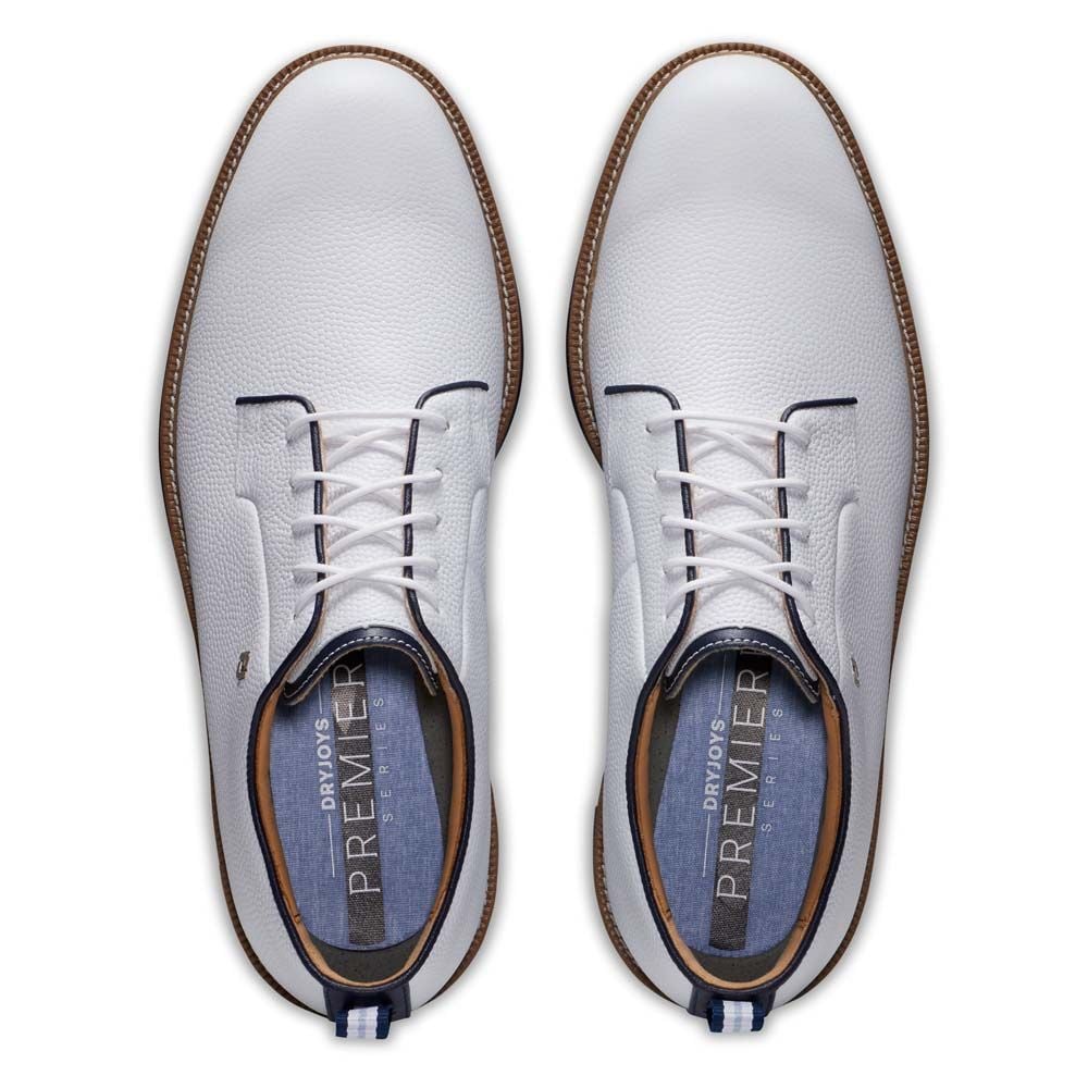 FOOTJOY FootJoy Premiere Field Golf Shoes - White Navy 54396