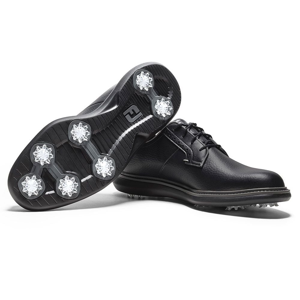 FOOTJOY Footjoy Traditions Blucher Golf Shoes Black 57968