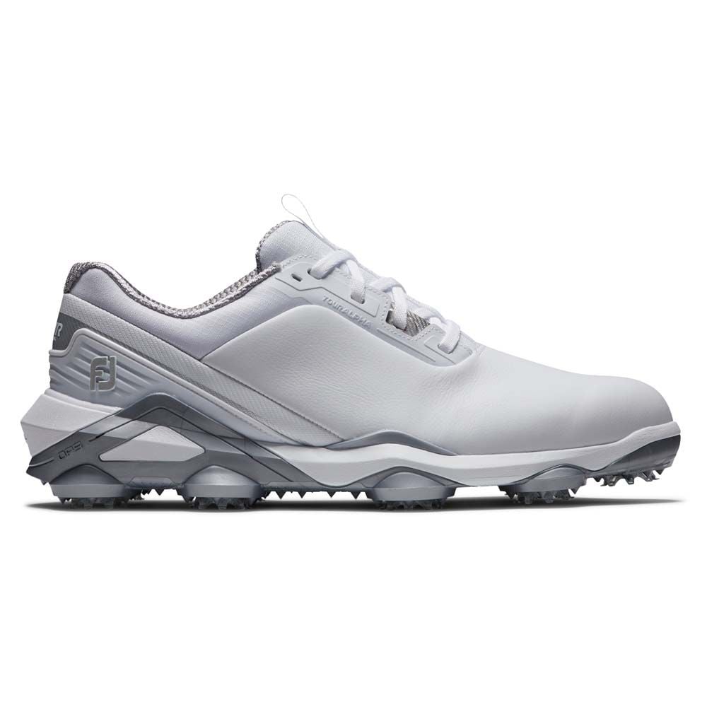 FOOTJOY FootJoy Tour Alpha Golf Shoes White Silver 55543