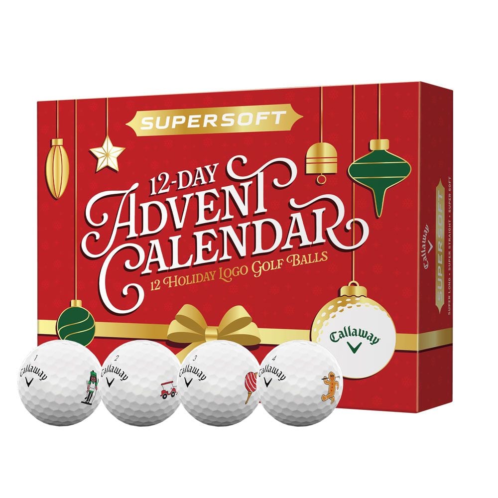 CALLAWAY Callaway Supersoft 12-Day Advent Calendar Golf Balls