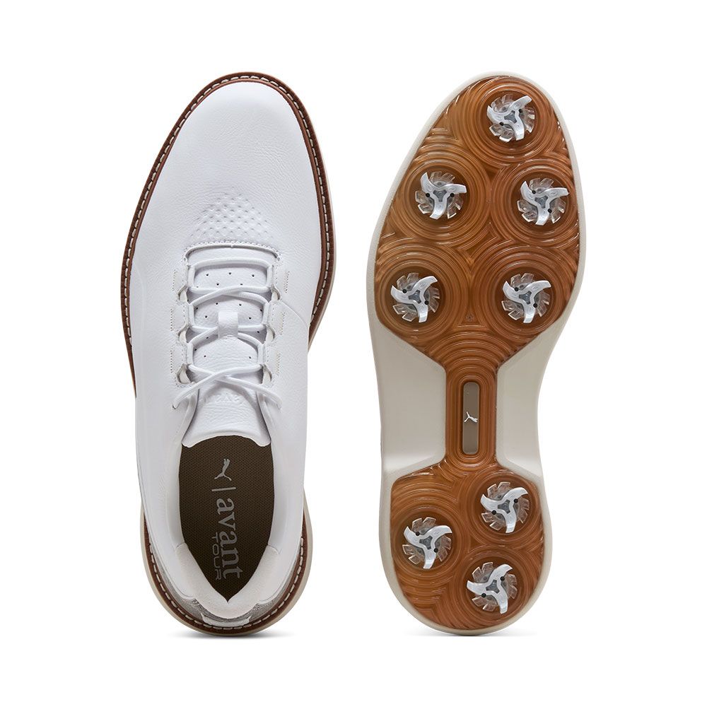 PUMA Puma Avant Tour Golf Shoes White Brown