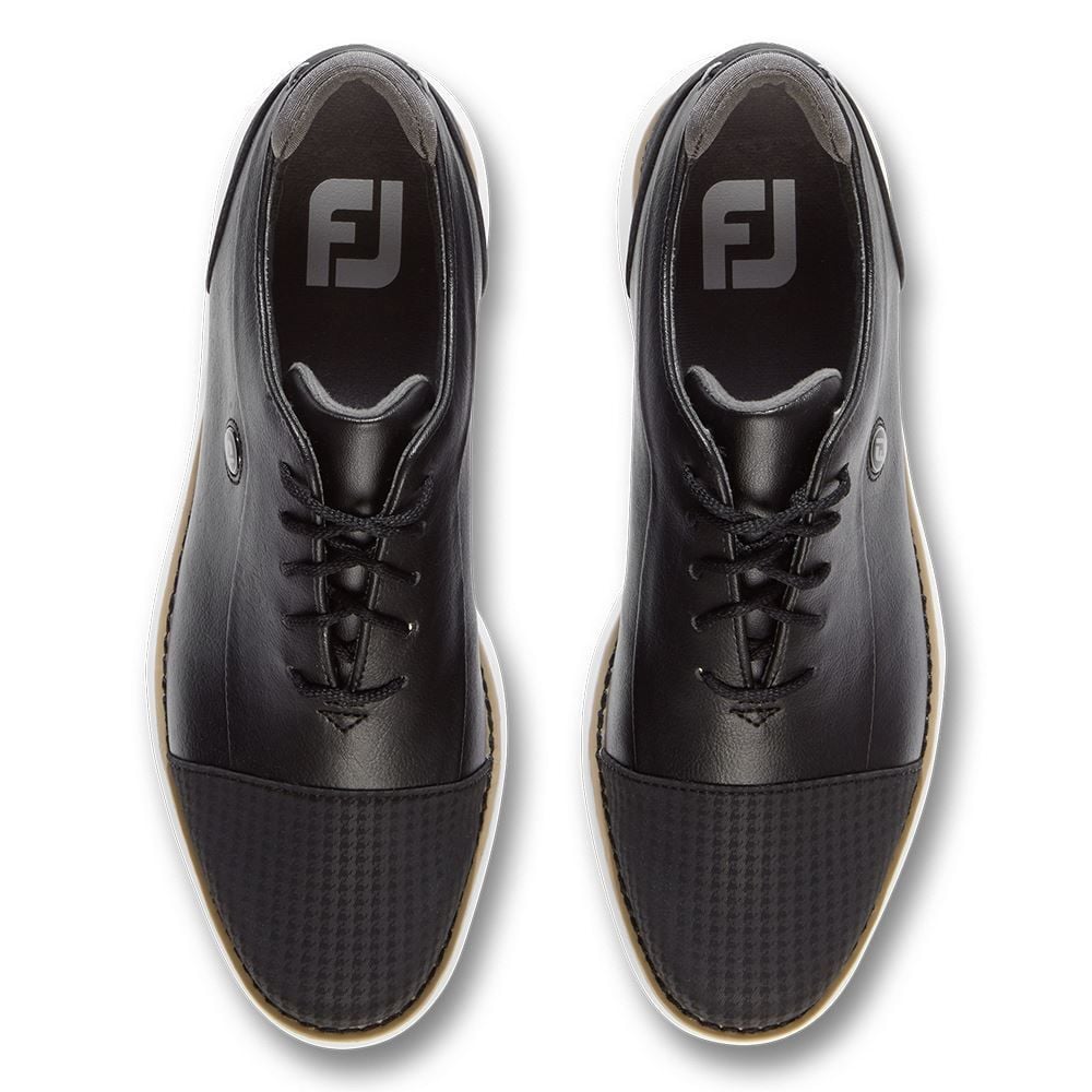 FOOTJOY FootJoy Ladies Traditions Golf Shoes - Black 97917