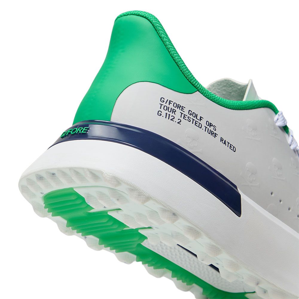 GFORE GFORE G.112 Embossed Skull and Tees Golf Shoes White Clover