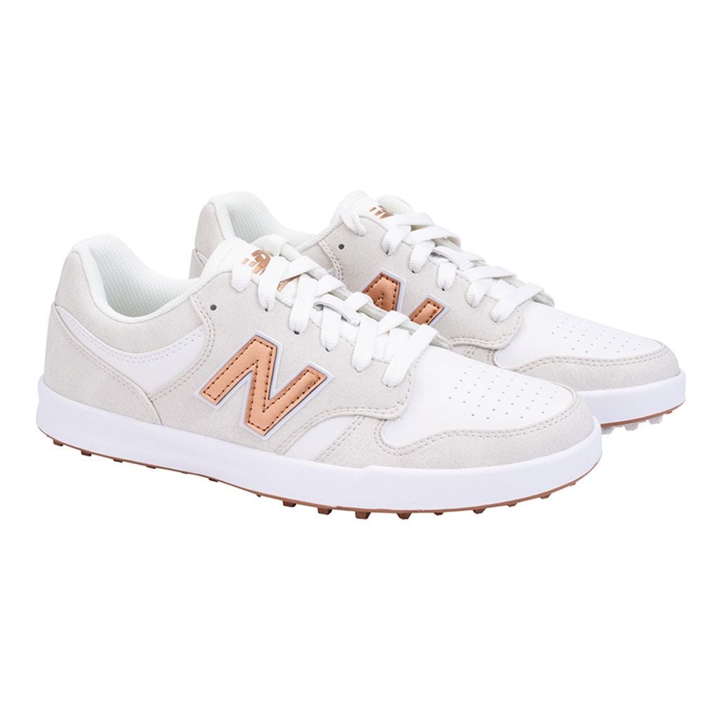 NEW BALANCE New Balance Ladies 480 SL Golf Shoes White Sand WG480