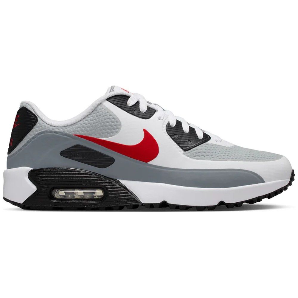 NIKE Nike Air Max 90 G Golf Shoes White Red