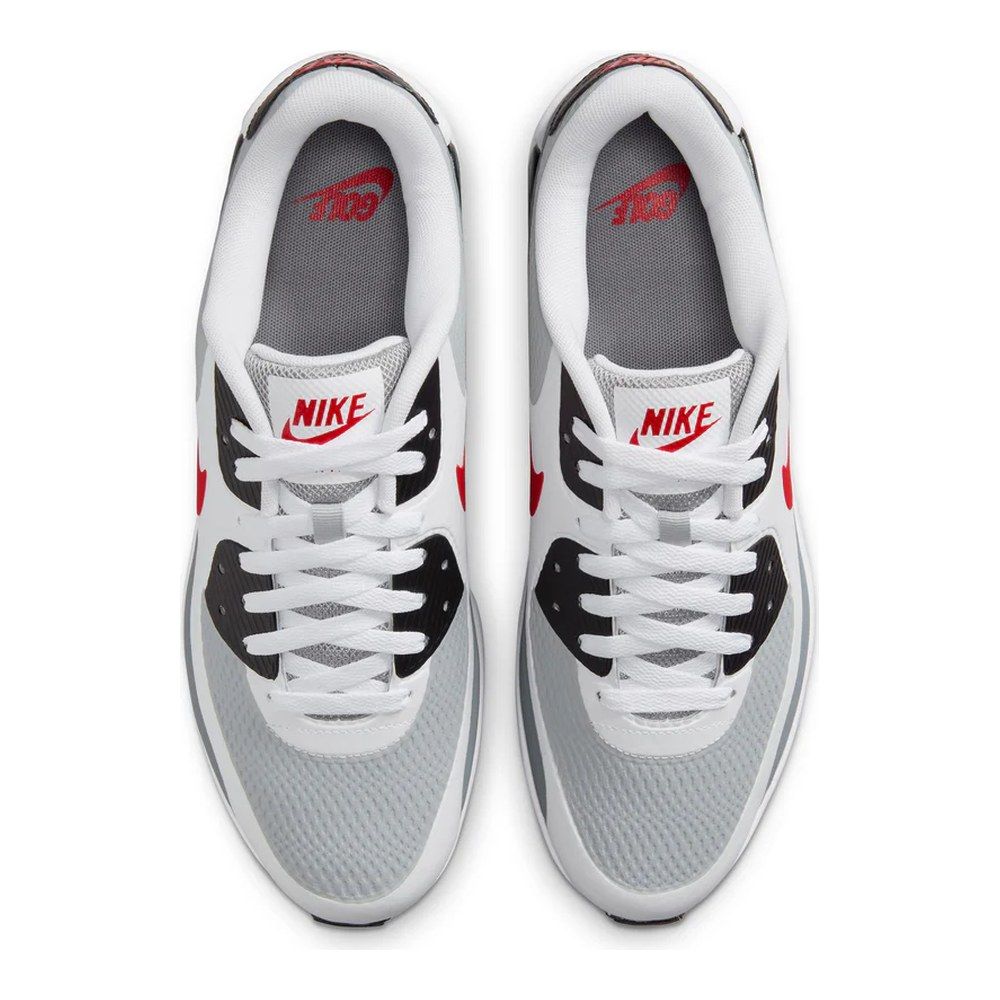 NIKE Nike Air Max 90 G Golf Shoes White Red