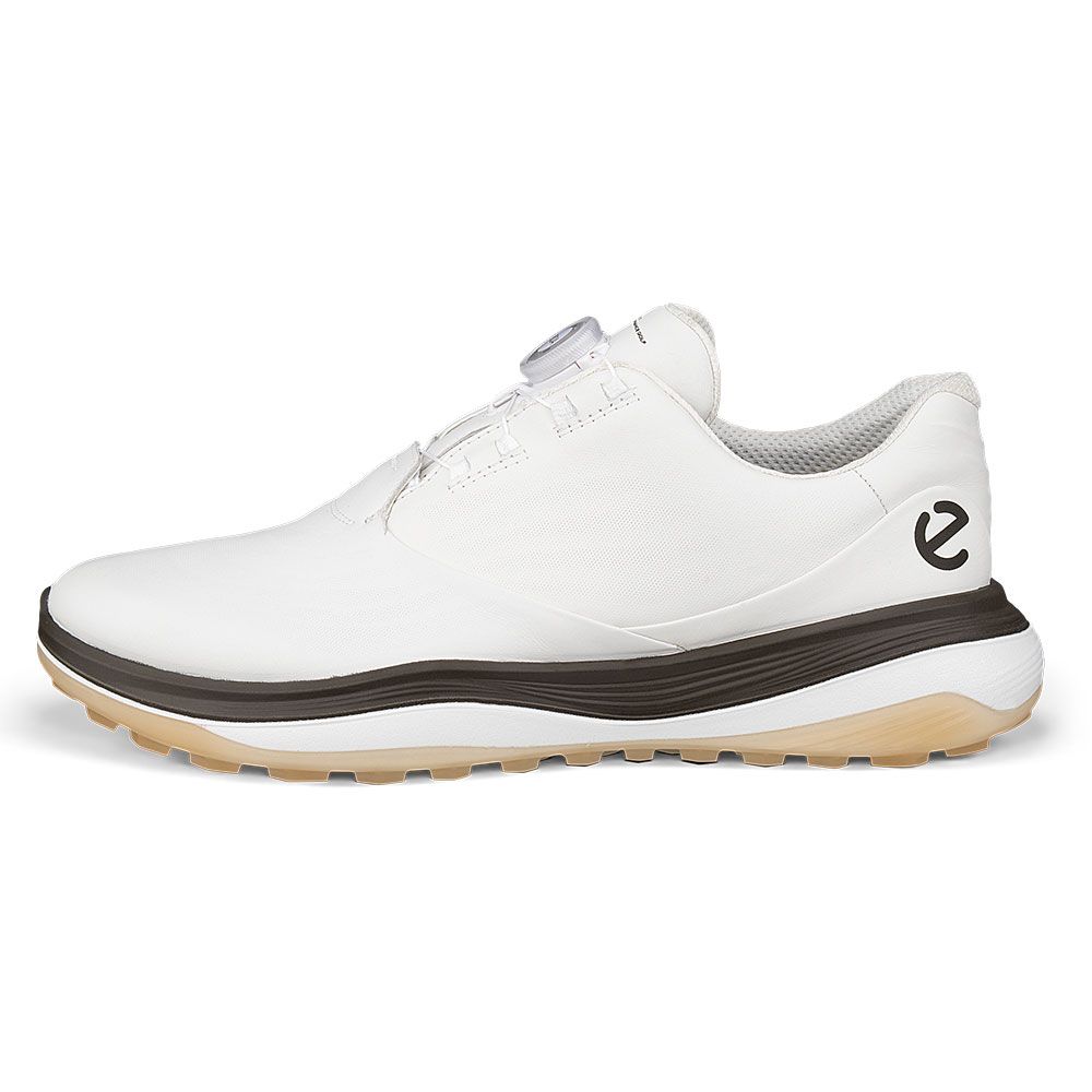 ECCO Ecco LT1 BOA Golf Shoes White Tarmac