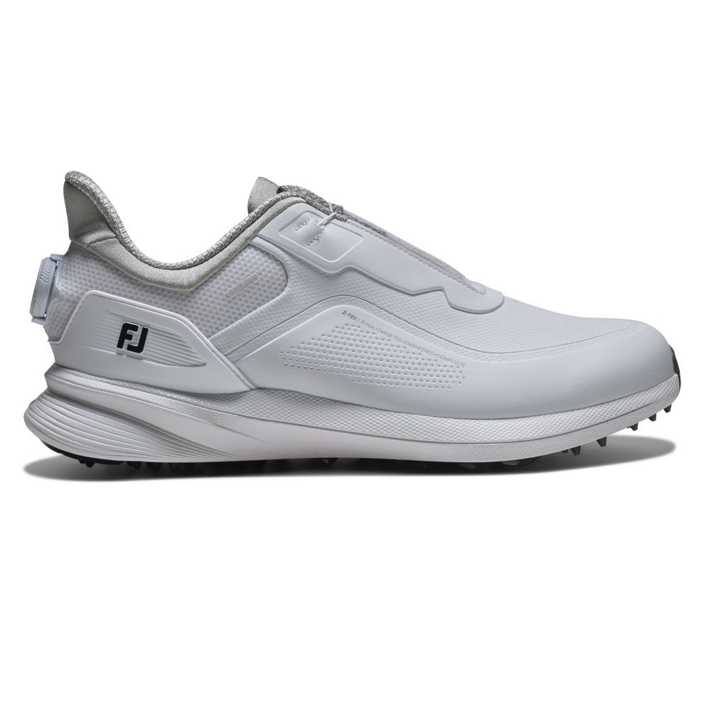 FOOTJOY Footjoy PRO SL BOA Golf Shoes White Grey 56952