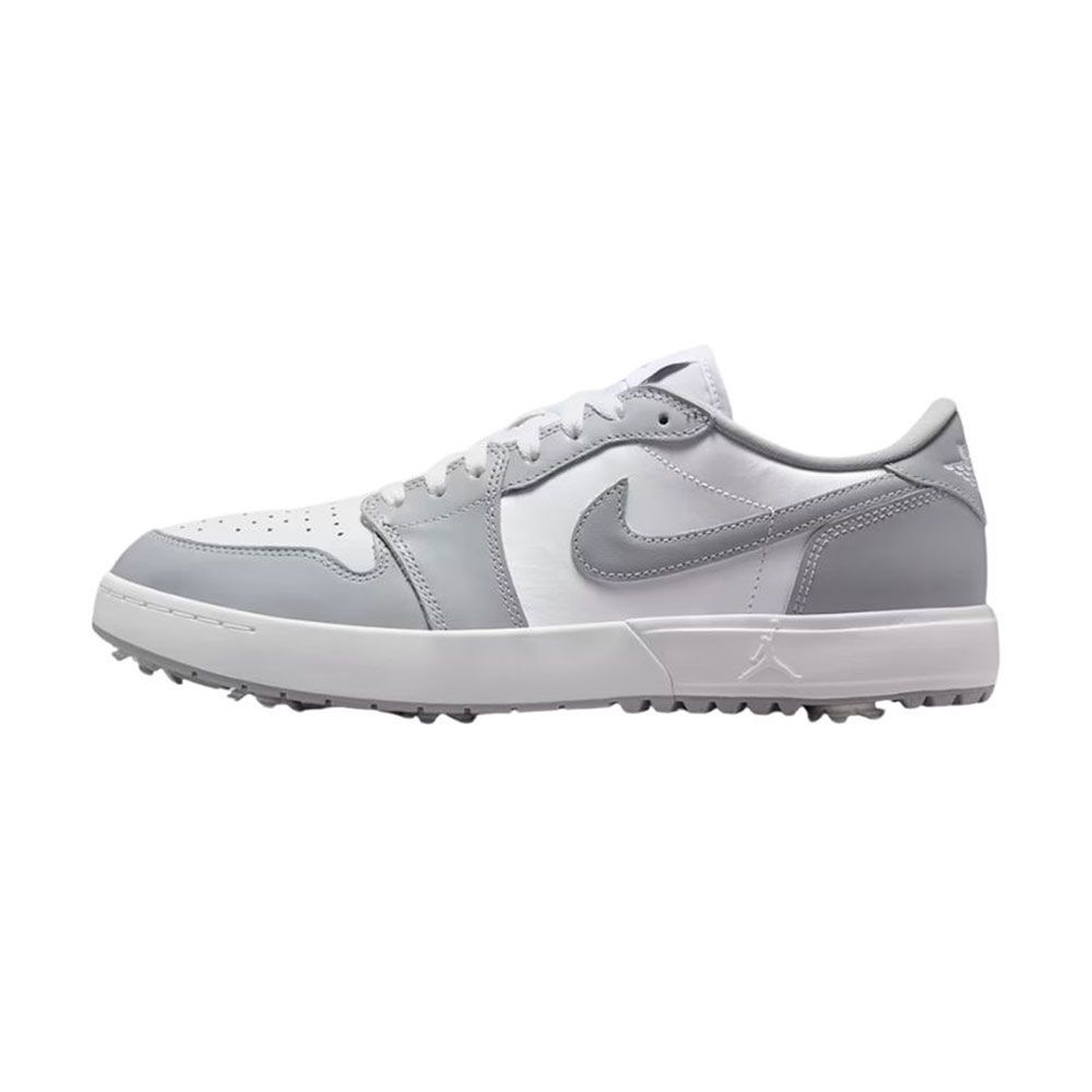 JORDAN Jordan Air Jordan 1 Low G Spiked Golf Shoes Grey White