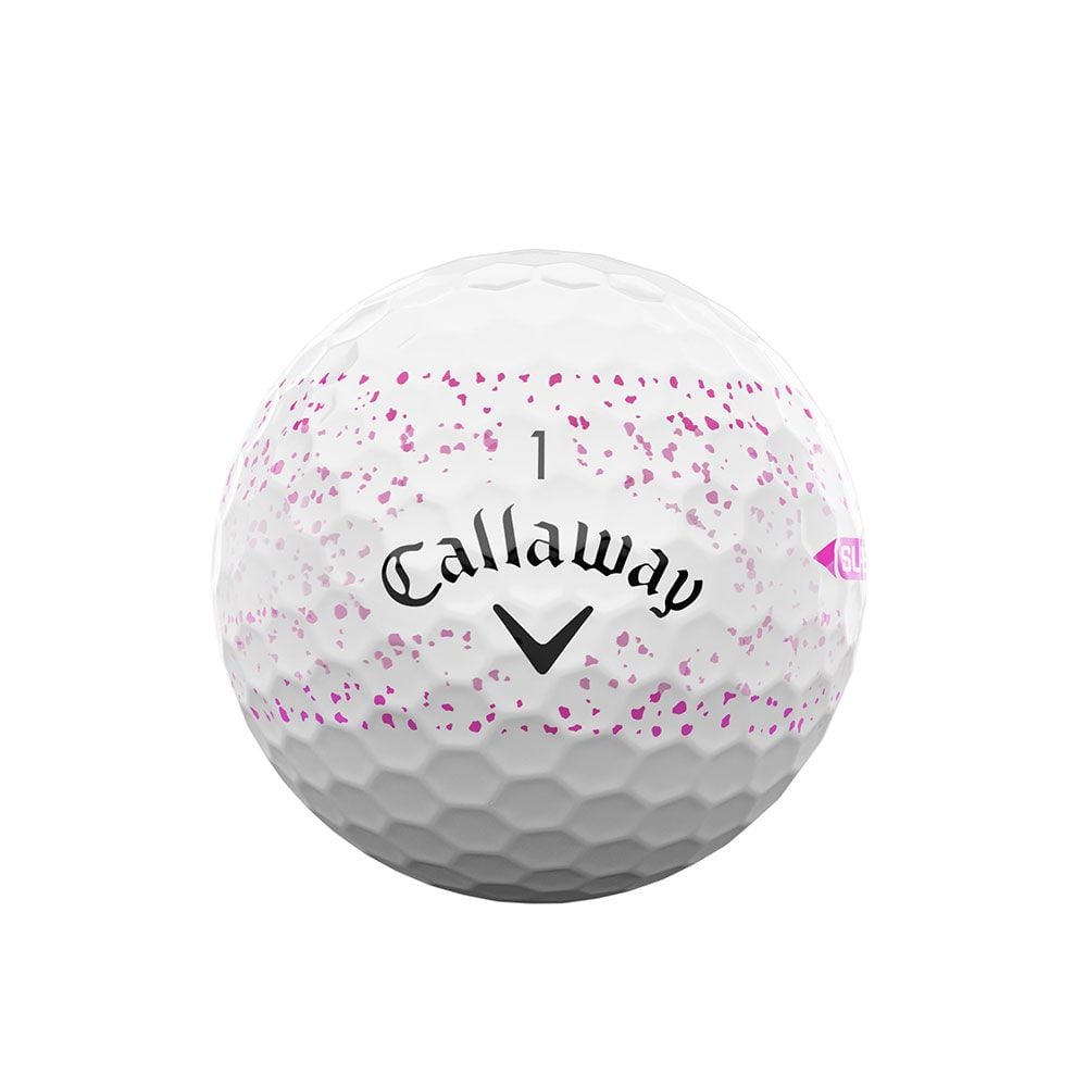 CALLAWAY Callaway Supersoft Pink Splatter Dozen Golf Balls