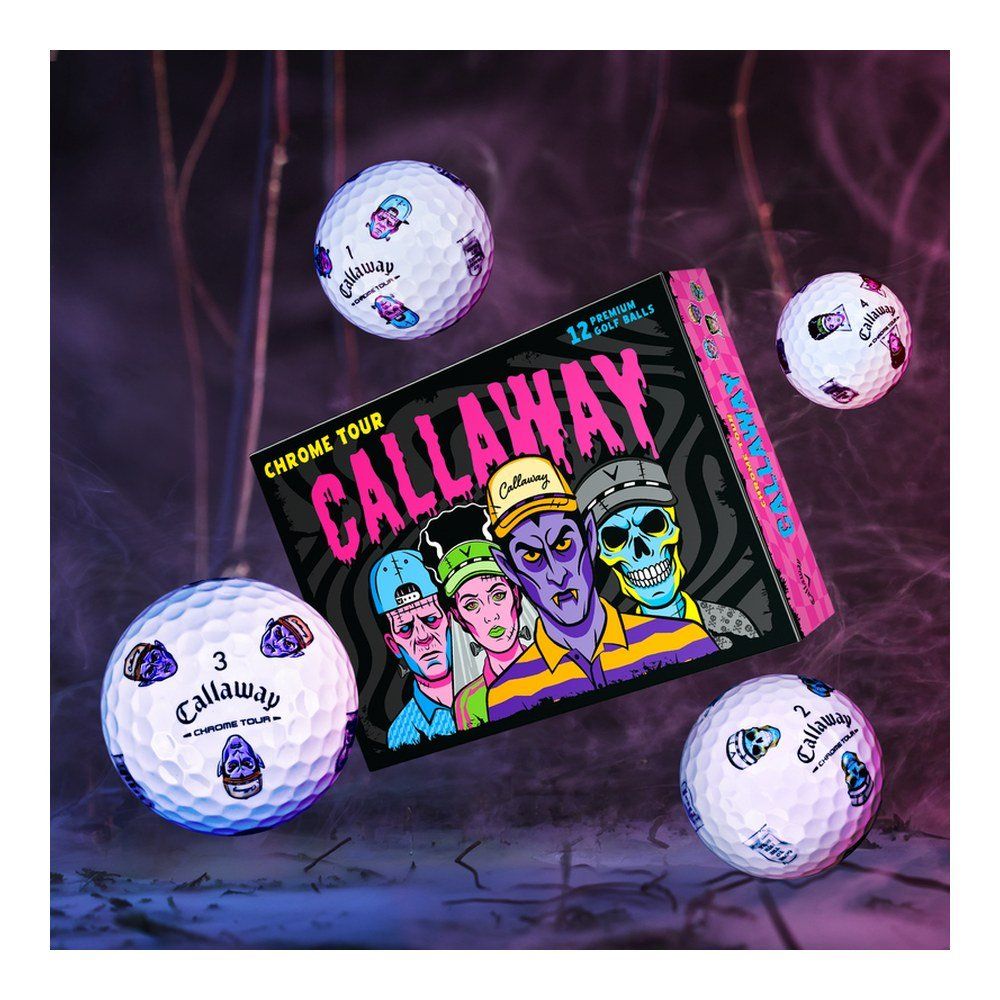 CALLAWAY Callaway Chrome Tour Halloween Golf Balls