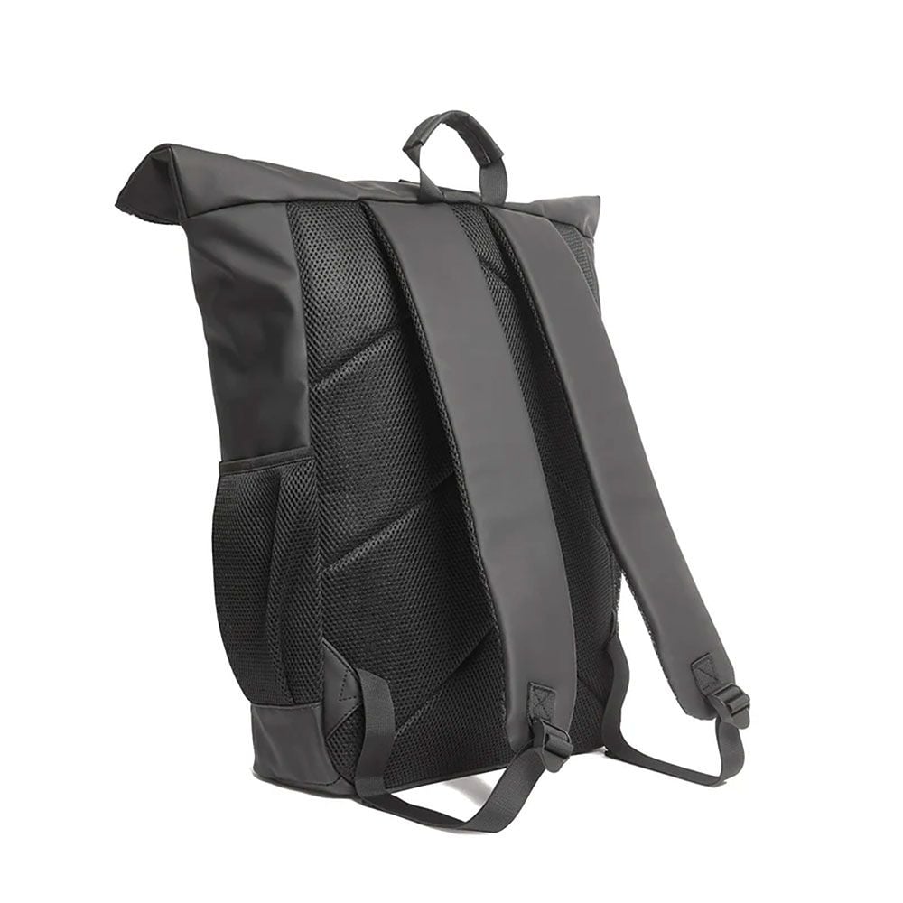 LYLE & SCOTT Lyle & Scott Legacy Water Resistant Rolltop Backpack Jet Black