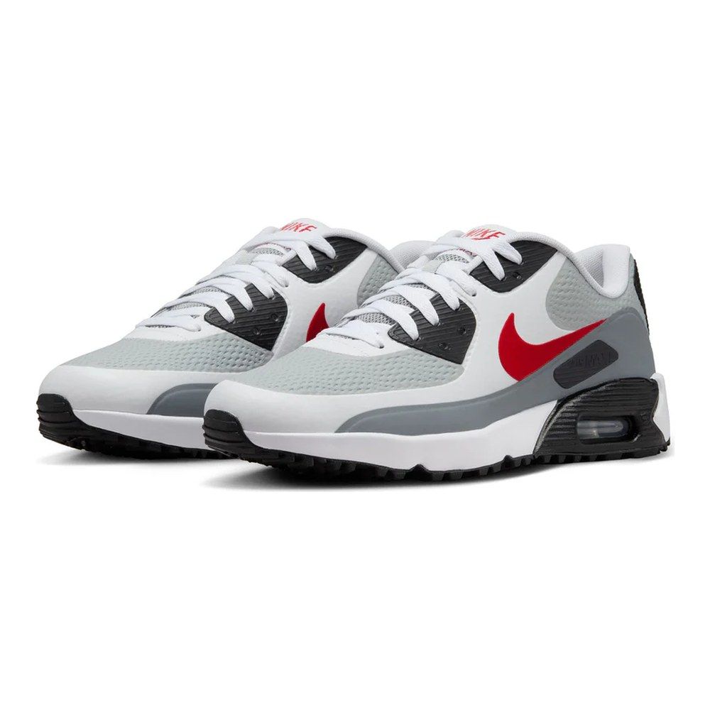 NIKE Nike Air Max 90 G Golf Shoes White Red