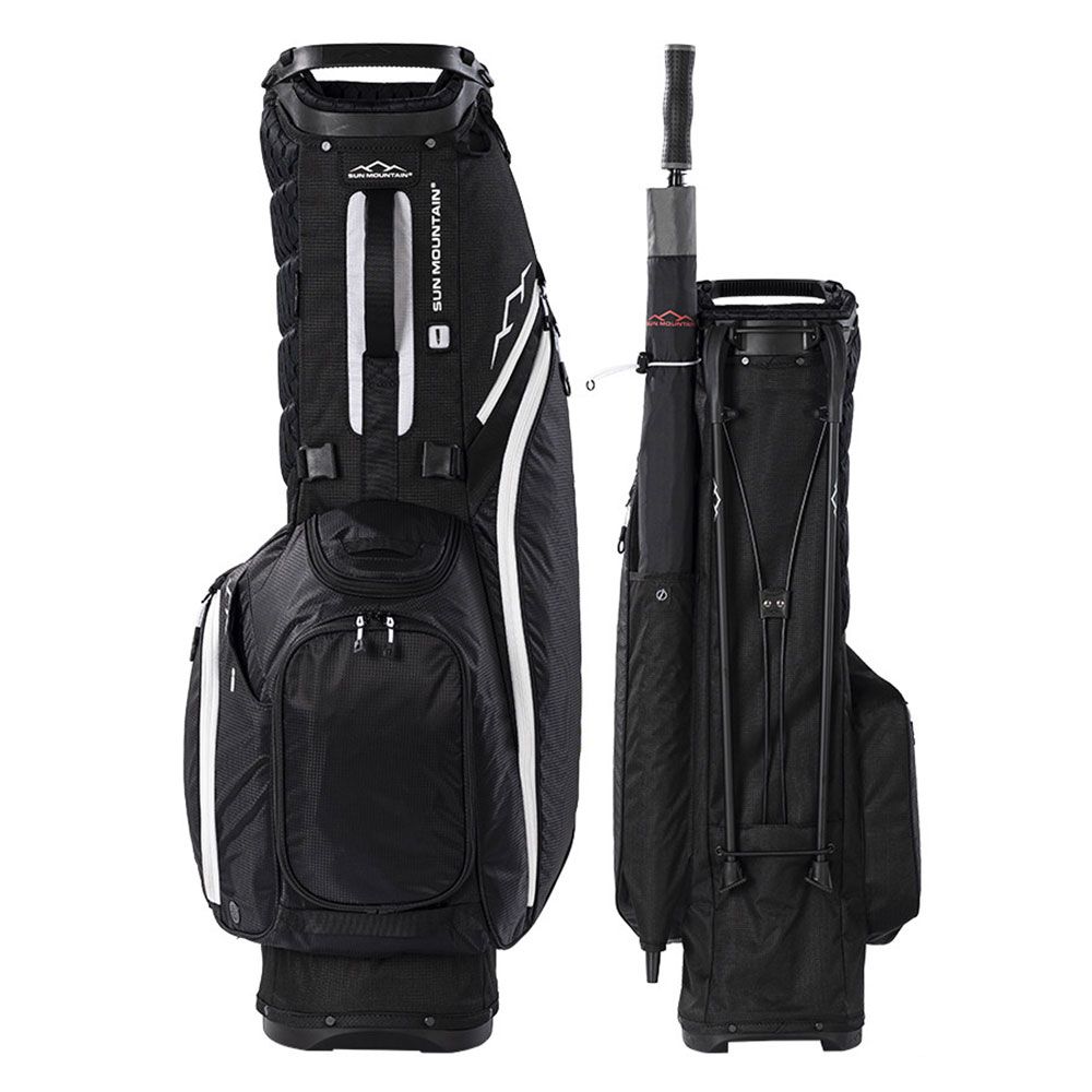 SUN MOUNTAIN Sun Mountain Eclipse E2.5 4-Way Stand Bag Black White