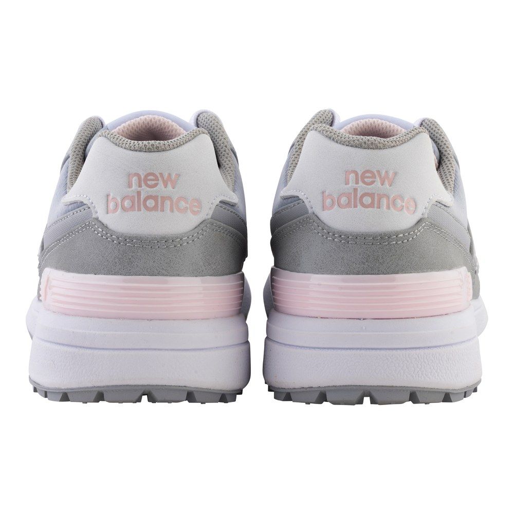 NEW BALANCE New Balance Womens 574 Greens V2 Golf Shoes  Grey Pink