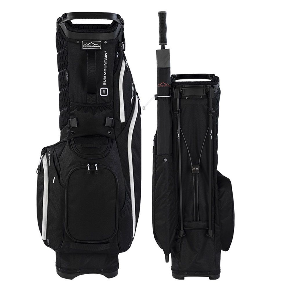 SUN MOUNTAIN Sun Mountain Eclipse E3.5 4-Way Stand Bag Black White