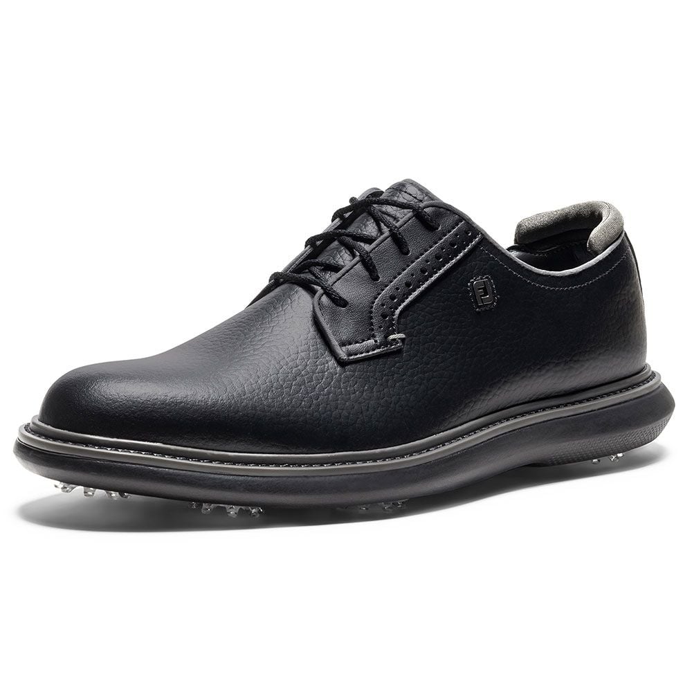 FOOTJOY Footjoy Traditions Blucher Golf Shoes Black 57968