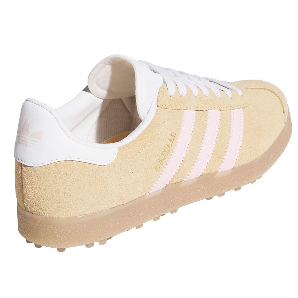 ADIDAS ORIGINALS adidas Originals Ladies W Gazelle Golf Shoes Ice Tan Pink JR4471