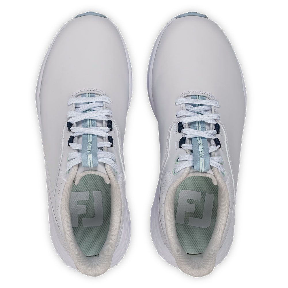 FOOTJOY Footjoy Womens PULSE Golf Shoes White Blue 93847