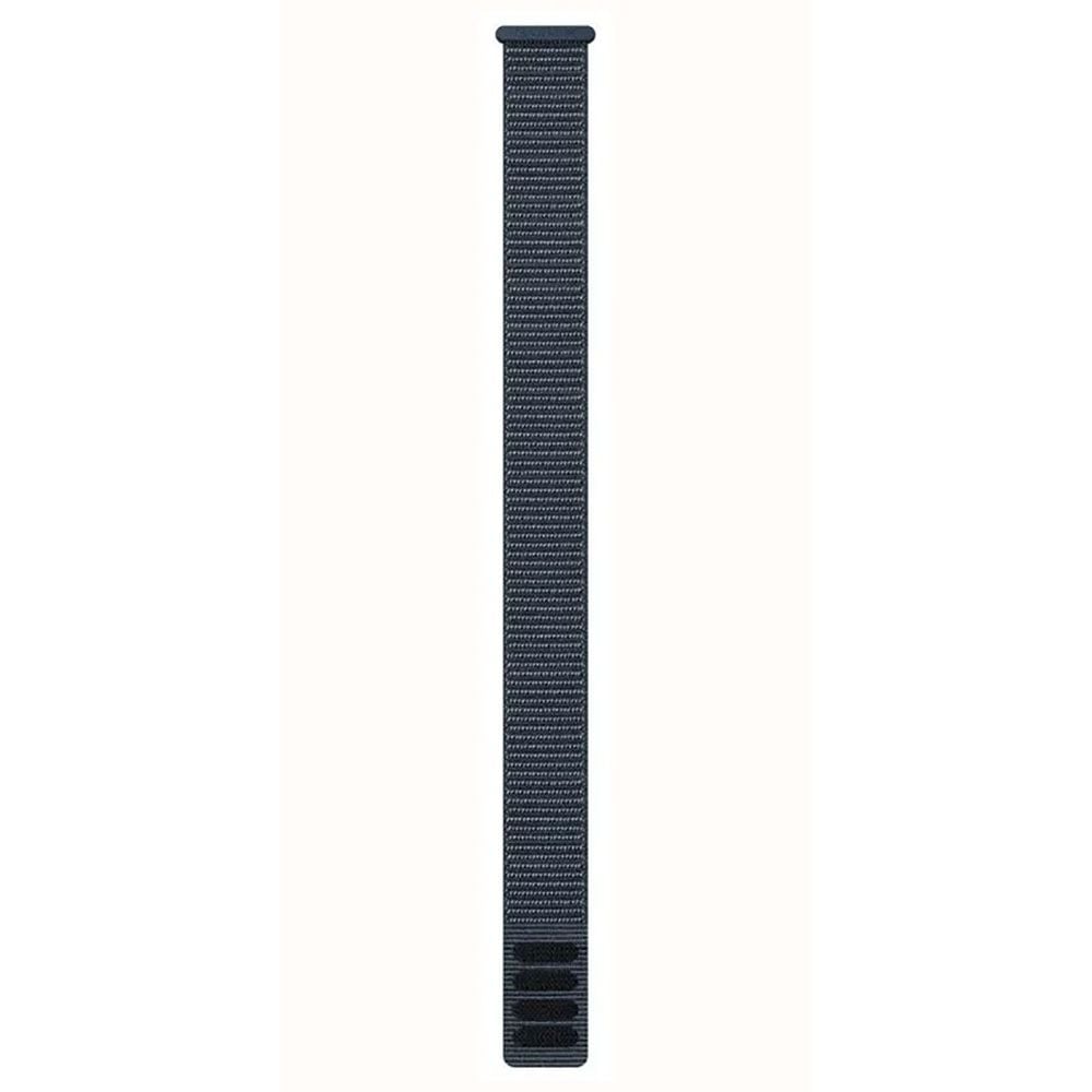 GARMIN Garmin UltraFit 22m Nylon Watch Strap Granite Blue